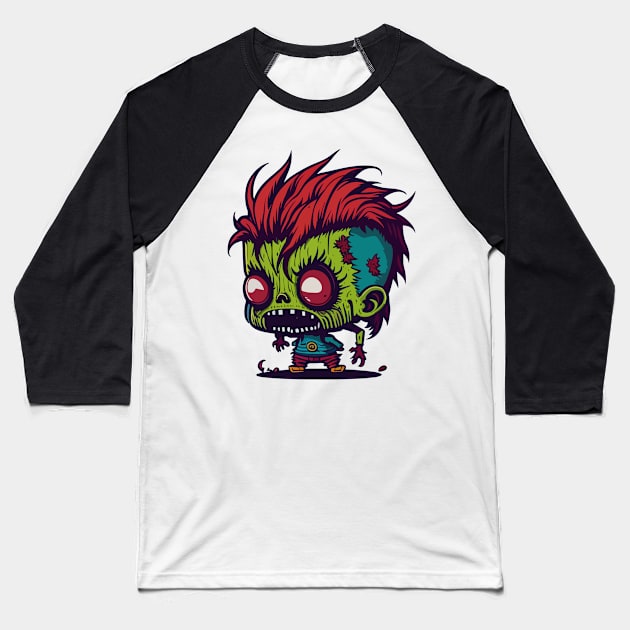 Cute Zombie Baseball T-Shirt by SpriteGuy95